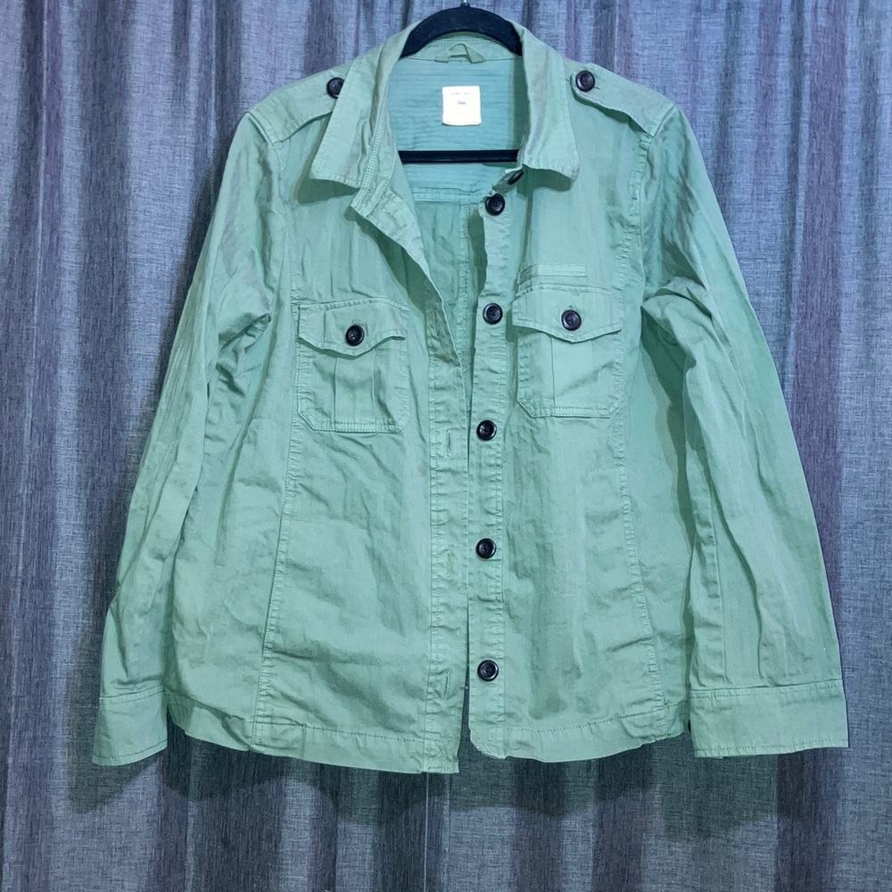 GAP Utility Jacket in Sage Green